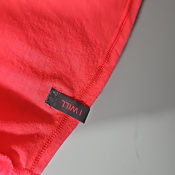 Women’s UA Fly-By Short Sleeve Neon Pink - Picture 4 of 11